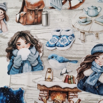 Madamejournal Winter Theme Kit