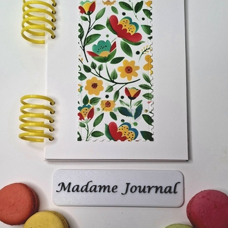 YENİ Etnik desen defter Büyük