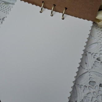 Tasarım Kapak Büyük oymalı Defter 200gr