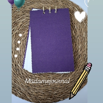Dikdörtgen Defter Pul Temalı (3delikli)200gr