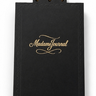 Black serisi dantelli Defter