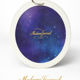 Celestial Collection oval defter düz kenar