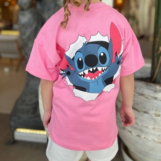 Stitch Şortlu Takım