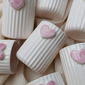 Sotf Pink Heart Bardak