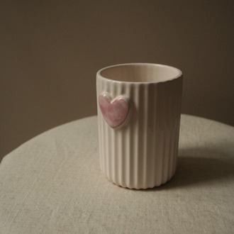 Sotf Pink Heart Bardak