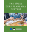 YKS Sözel Planlama Defteri