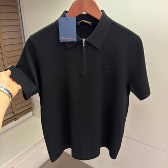 İthal Louis Vuitton Rayon Material Polo Shirt