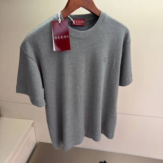 Gucci GG Logo Detail Cotton Tshirt