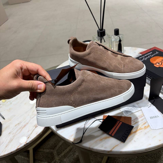 İthal ZGN Suede Sneakers Brown 