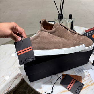 İthal ZGN Suede Sneakers Brown 