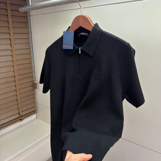 İthal Louis Vuitton Rayon Material Polo Shirt