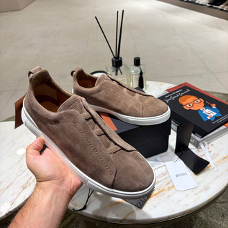 İthal ZGN Suede Sneakers Brown 