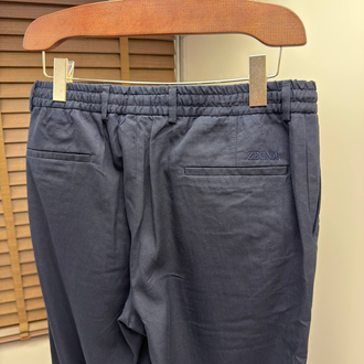 ZGN Linen Jogger ( Navy )