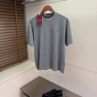 Gucci GG Logo Detail Cotton Tshirt