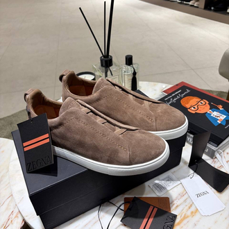 İthal ZGN Suede Sneakers Brown 