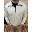 Fermuarlı, 3 İplik, Gri Sweattshirt