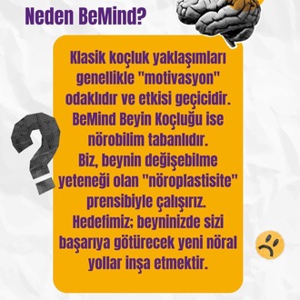 BEMIND BİREYSEL BEYİN KOÇLUĞU SEANS PAKETİ (ENVANTER + 4 ONLINE SEANS)