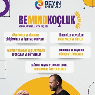 BEMIND BİREYSEL BEYİN KOÇLUĞU SEANS PAKETİ (ENVANTER + 4 ONLINE SEANS)