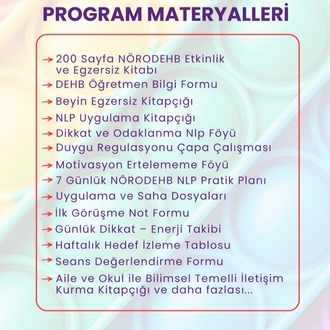 NöroDEHB Uzman Uygulayıcı Sertifika Programı-2026