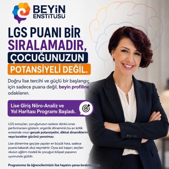 LGS STRATEJİK YOL HARİTASI NÖRO-ANALİZLİ ÖZEL PROGRAM