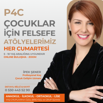 4PC ÇOCUKLAR İÇİN FELSEFE ATÖLYELERİ - !4 SEANS PAKETİ!
