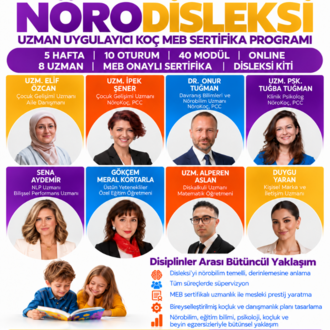 NÖRODİSLEKSİ UZMAN UYGULAYICI KOÇLUK MEB SERTİFİKA PROGRAMI - KASIM 2026