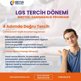 LGS BİREYSEL TERCİH DANIŞMANLIĞI PROGRAMI