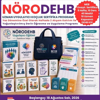 NöroDEHB Uzman Uygulayıcı Koçluk MEB Sertifika Programı - Ağustos 2026