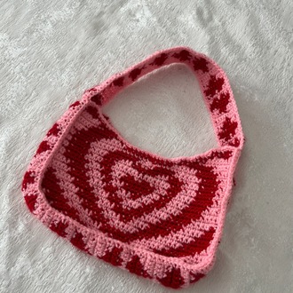 Kalpli Örgü Çanta – El Yapımı Tapestry Crochet Tasarım