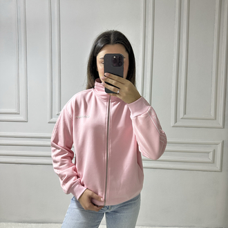 Calvin Klein Full Fermuarlı Toz Pembe Hırka