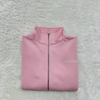 Calvin Klein Full Fermuarlı Toz Pembe Hırka