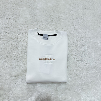 Calvin Klein Jeans Beyaz Sweatshirt