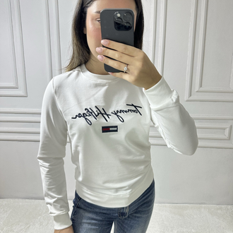 Tommy Hilfiger Beyaz Sweatshirt