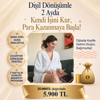 2 Ayda "Kariyerini Yaratarak Para Kazanmaya Başla" Programı