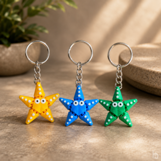 StarBuddy – Hareketli Deniz Yıldızı Anahtarlık