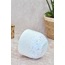 Renkli Terrazzo Oval Tabanlı Saksı