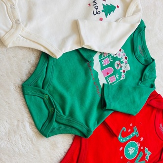 3lü yılbaşı bebek body&zıbın