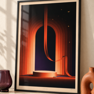 FINAL BOW – Art Deco Tiyatro ve Sirk Posteri