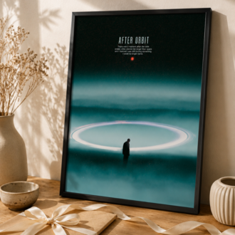 AFTER ORBIT – Soyut Uzay Posteri