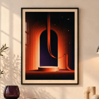 FINAL BOW – Art Deco Tiyatro ve Sirk Posteri