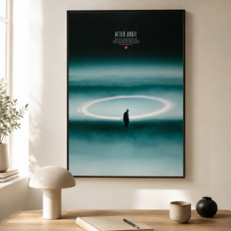 AFTER ORBIT – Soyut Uzay Posteri