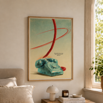 BUSY SIGNAL – Retro Telefon Posteri