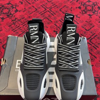 EA7 Emporio Armani Infinity Black White Sneakers