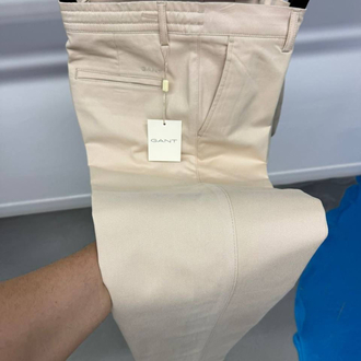Gant Keten pantolon BEJ