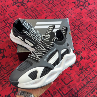 EA7 Emporio Armani Infinity Black White Sneakers