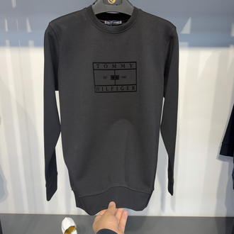 TOMMY Yeni Sezon Siyah Kazak