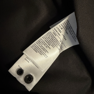 Levis (Tam Kalıp ) siyah Gabardin gömlek