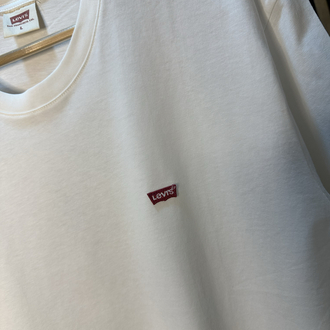 L3vis Tshirt beyaz Tam kalıp !