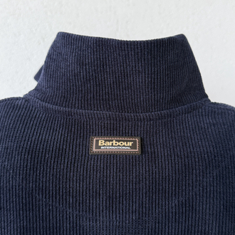 Barbour Laci Dik Yaka Sweat GENİŞ KALIP