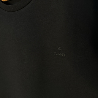 G4nt Tam Kalıp Siyah Tshirt Kalın Kumaş !